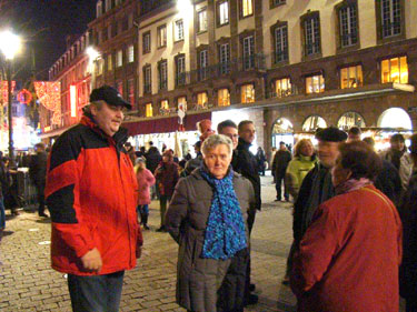 Besuch der SPD auf dem Weihnachtsmarkt in Straßburg