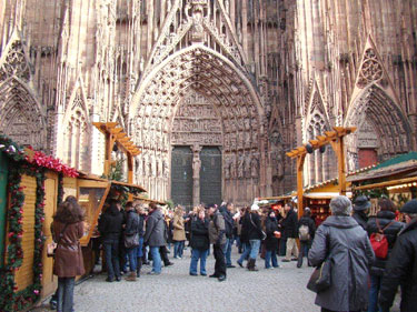 Besuch der SPD auf dem Weihnachtsmarkt in Straßburg